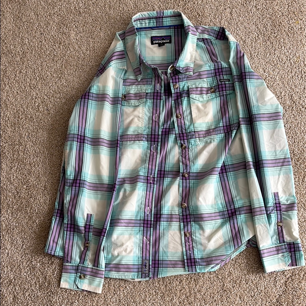 NWOT Patagonia Multicolor Plaid Shirt
